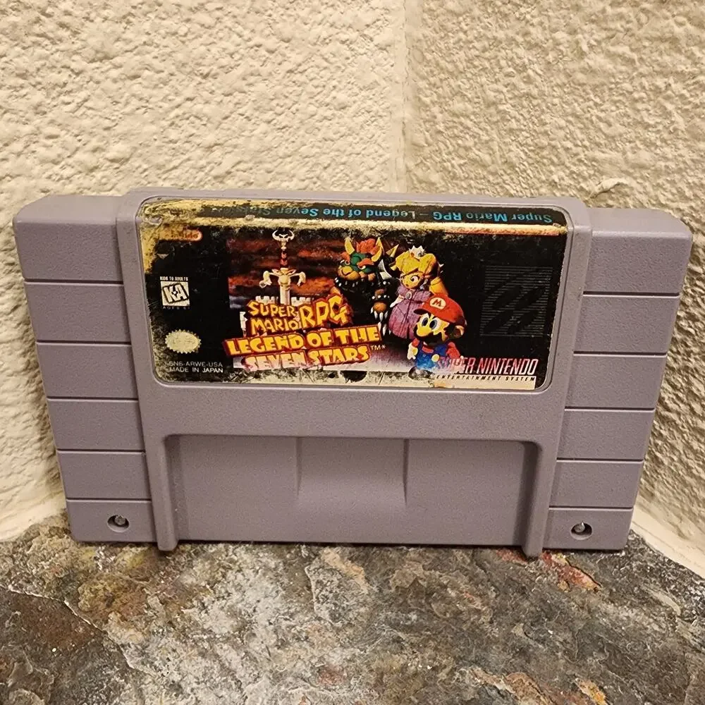 Game - Super Mario RPG: Legend of the Seven Stars - SNES - Nintendo - Square